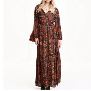 H&M Long Sleeve Maxi Dress
Bohemian Size 14